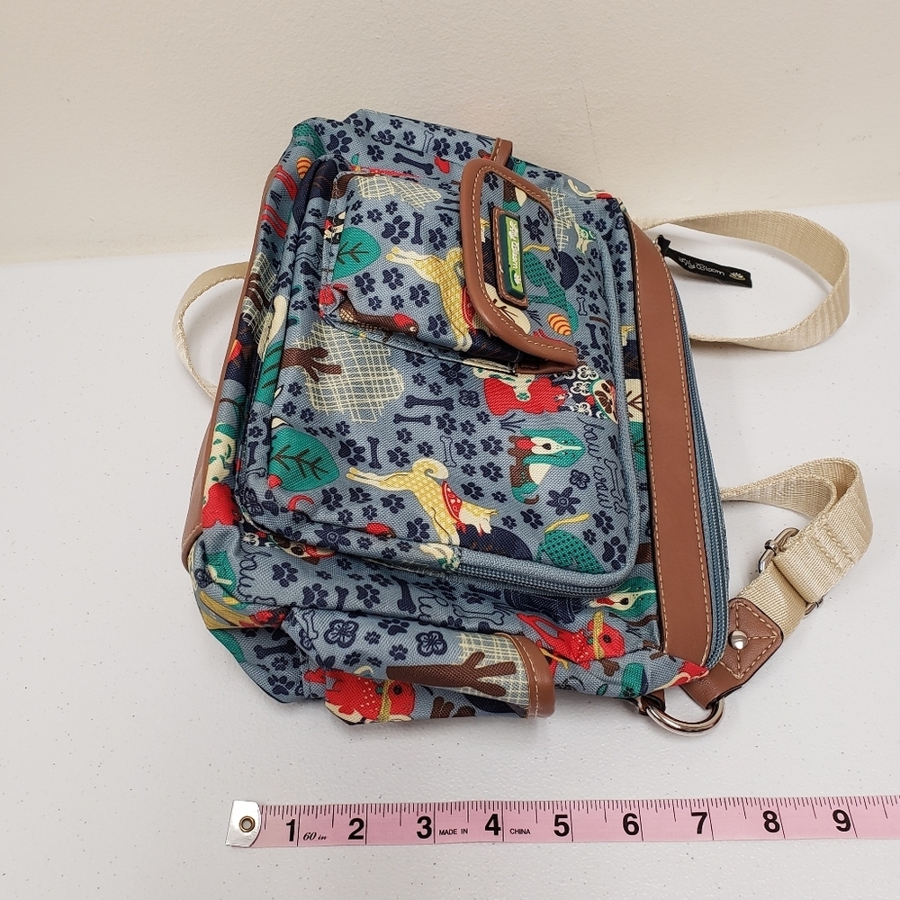 Lily Bloom Who Let the Dogs Out Crossbody Bag Purse - Picture 10 of 12